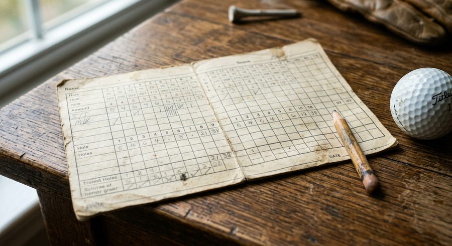Old Marina Bay Golf Course scorecard — the kind of archive record worth preserving