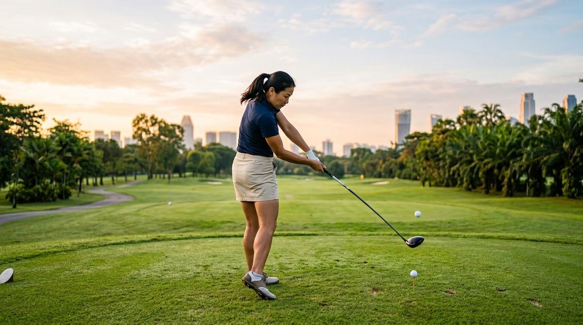 Instructional visual for Driver and Tee Shots