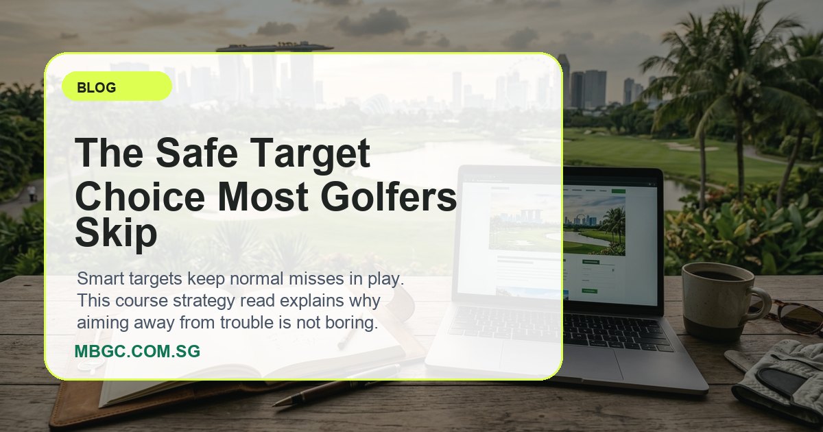 The Safe Target Choice Most Golfers Skip | MBGC.COM.SG