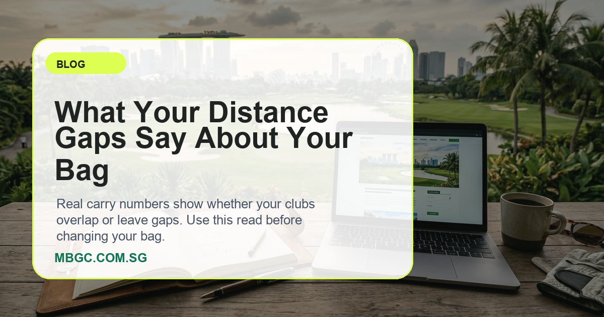 What Your Distance Gaps Say About Your Bag | MBGC.COM.SG