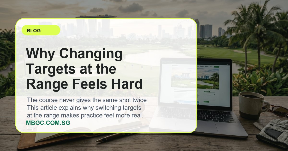 Why Changing Targets at the Range Feels Hard | MBGC.COM.SG