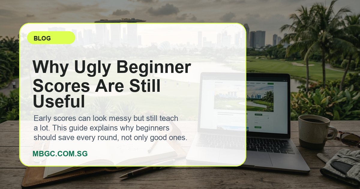 Why Ugly Beginner Scores Are Still Useful | MBGC.COM.SG
